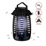 Ηλεκτρική εντομοπαγίδα 3W για εξωτερικό χώρο - μαύρη