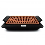 Ηλεκτρικό Grill 1000W Andowl Q-HB67 – μαύρο, καφέ - Image 4