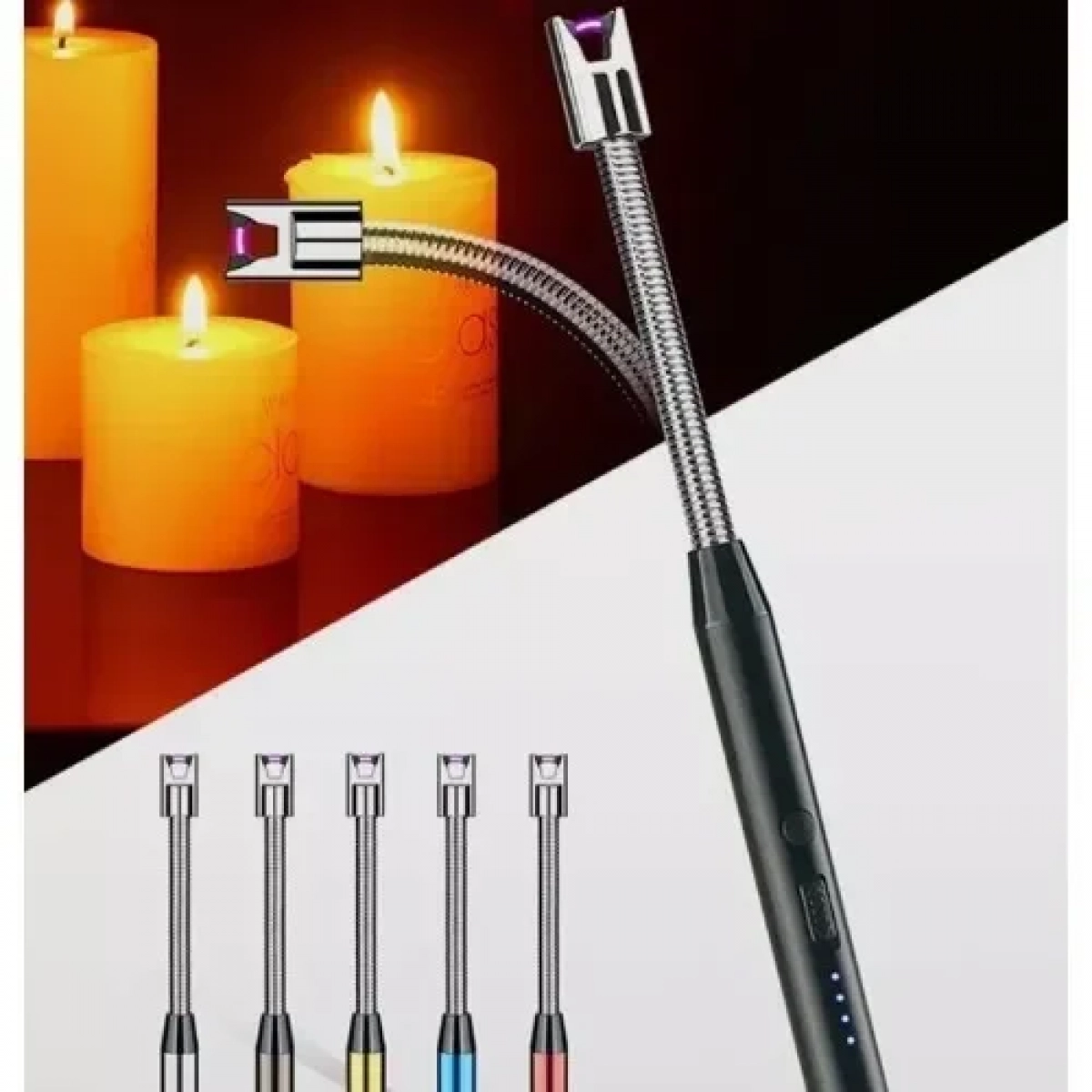 Ηλεκτρικός Αντιανεμικός Αναπτήρας bbg flexible USB 257mm