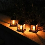 Ηλιακό Φωτιστικό Κήπου Ρετρό Στυλ – Solar Garden Light - Image 2