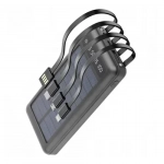 Ηλιακό Power Bank 12000mAh Andowl Q-CD281 - μαύρο - Image 2