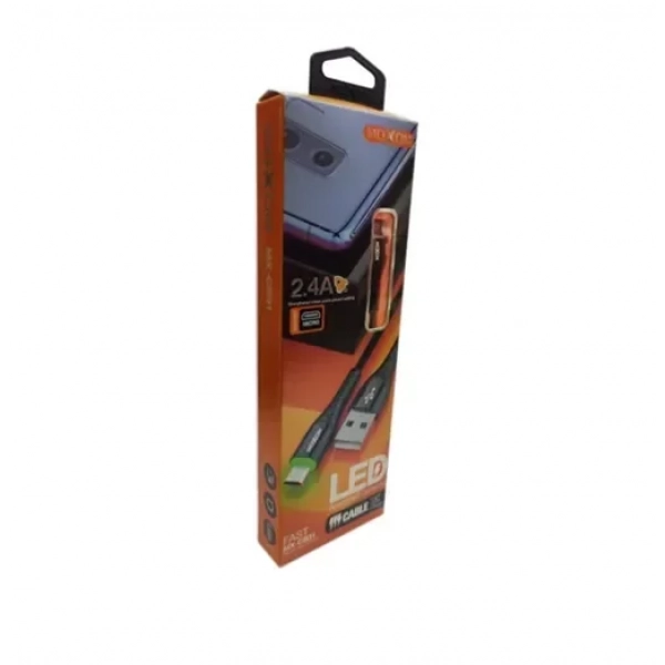 Καλώδιο φόρτισης και μεταφοράς δεδομένων USB to Micro 1m Moxom MX-CB31 μαύρο