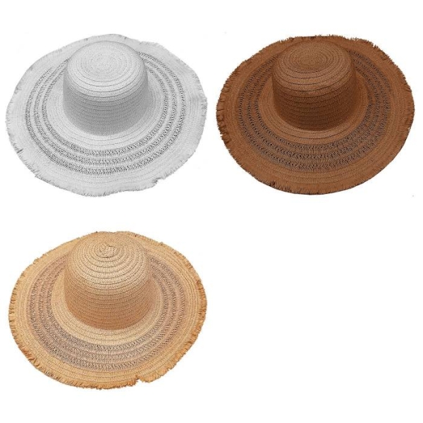 Καπέλο Γυναικείο Τρυπητό ø43cm SummerTiempo 622567