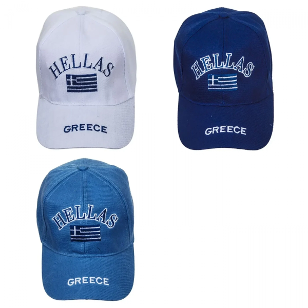 Καπέλο Τζόκευ Greece Ανδρικό SummerTiempo 62586