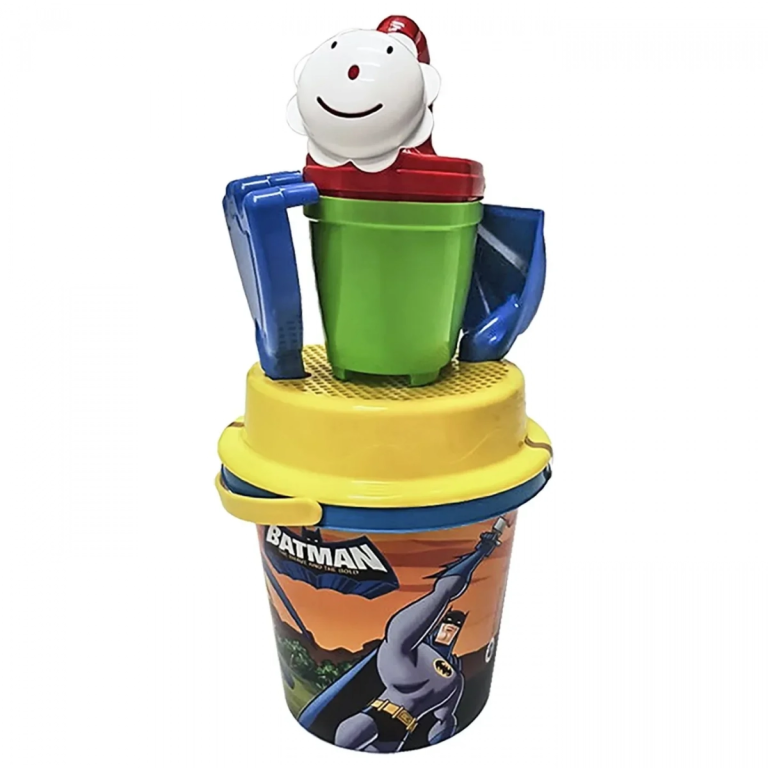 Κουβαδάκι Ποτιστήρι Batman σετ 5τεμ Φ17cm Warner Bros WB-W-1816-B