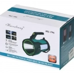 LED επαναφορτιζόμενος ηλιακός διπλός φακός 30W ψυχρό λευκό – κόκκινο με 7 λειτουργίες φωτισμού HEL-T96 πράσινο - Image 2
