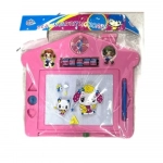 Μαγνητικός Πίνακας Σχεδίασης και Γραφής με Στυλό για Παιδιά - Ροζ - Photo1