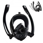 Bestway Μάσκα κατάδυσης full face 180° με αναπνευστήρα σε μαύρο χρώμα, μέγεθος L/XL - Image 2