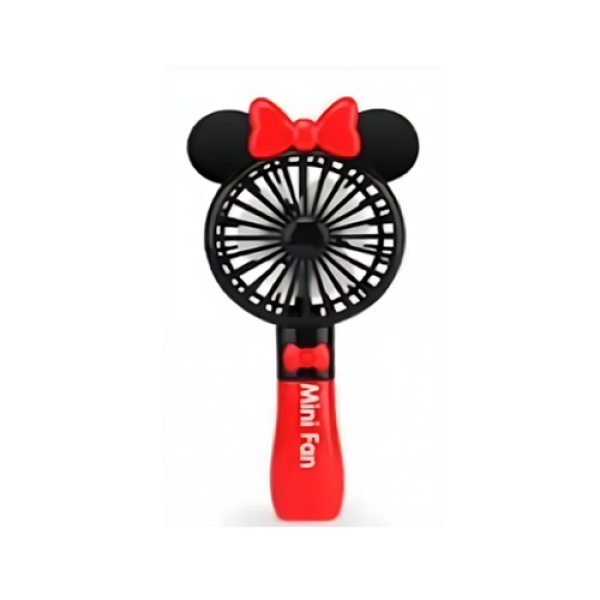 Μίνι ανεμιστηράκι χειρός Mini Fan σε κόκκινο χρώμα