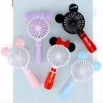 Μίνι ανεμιστηράκι χειρός Mini Fan σε μωβ χρώμα - Image 3