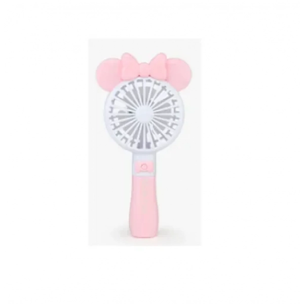 Μίνι ανεμιστηράκι χειρός Mini Fan σε ροζ χρώμα