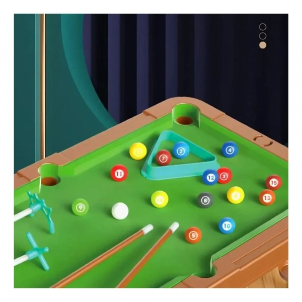 Μίνι Μπιλιάρδο Mini Pool για Παιδιά 3+ Ετών 28x49x18 cm - Photo1