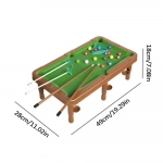Μίνι Μπιλιάρδο Mini Pool για Παιδιά 3+ Ετών 28x49x18 cm - Photo4