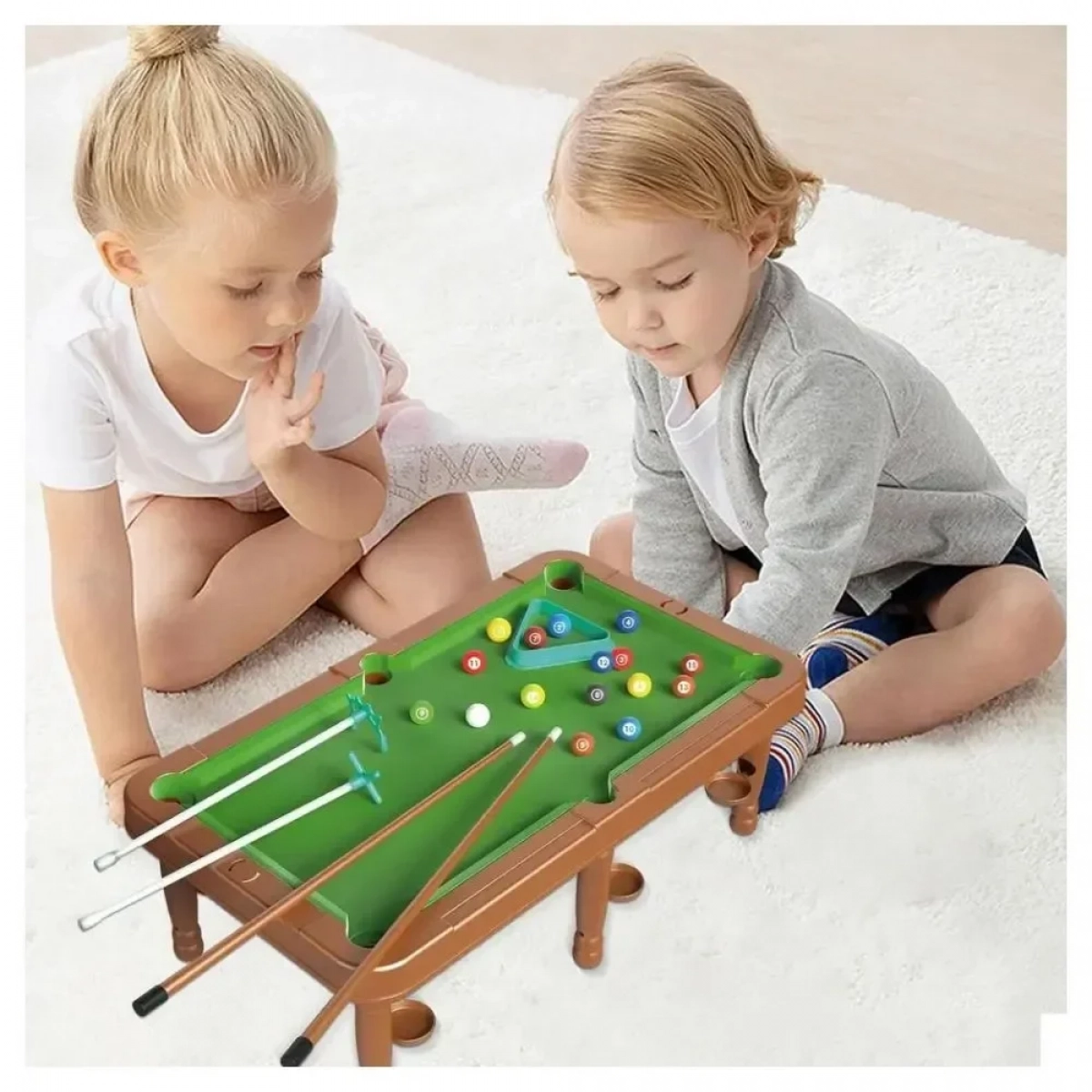 Μίνι Μπιλιάρδο Mini Pool για Παιδιά 3+ Ετών 28x49x18 cm - Photo6