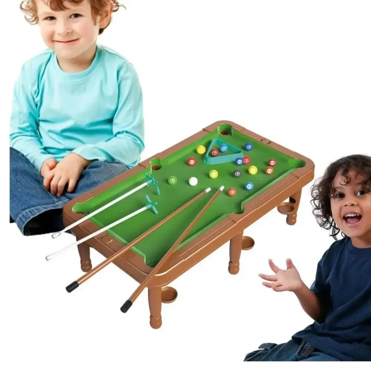 Μίνι Μπιλιάρδο Mini Pool για Παιδιά 3+ Ετών 28x49x18 cm - Photo8