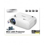 Mini Projector λάμπας LED με ανάλυση Ultra HD Andowl Q-HD220