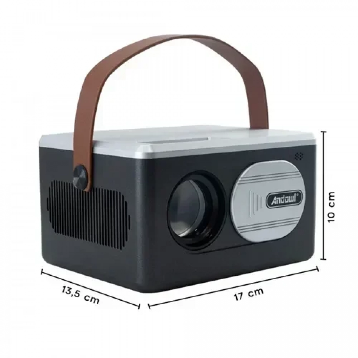 Mini Projector με ανάλυση Ultra 2K Andowl Q-HD4800 - μαύρο - Image 2