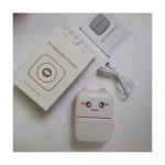 Μίνι θερμικός εκτυπωτής με Bluetooth Mini Printer λευκό - ροζ