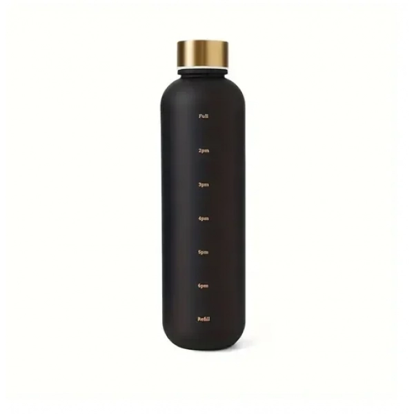Παγούρι νερού με καπάκι 1000ml 23273 μαύρο