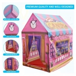 Παιδική Σκηνή Candy Shop με Κουρτίνα 103×93×70 εκ. - Ροζ - Photo4