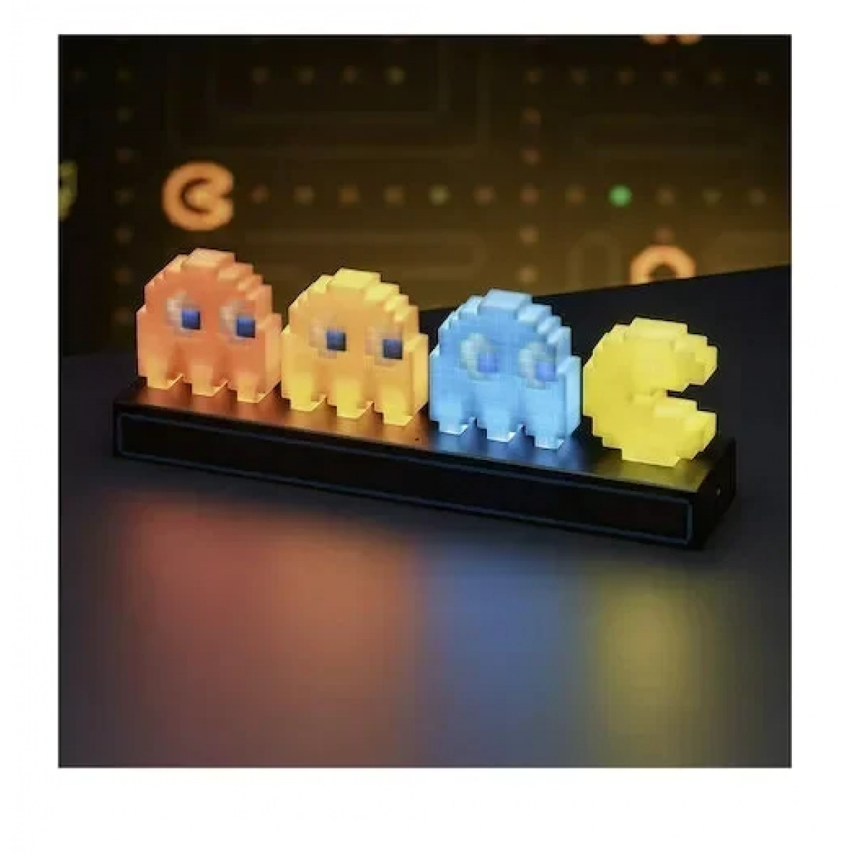 Παιδικό διακοσμητικό φωτιστικό Pac Man and Ghosts 30x10cm πολύχρωμο - Image 2