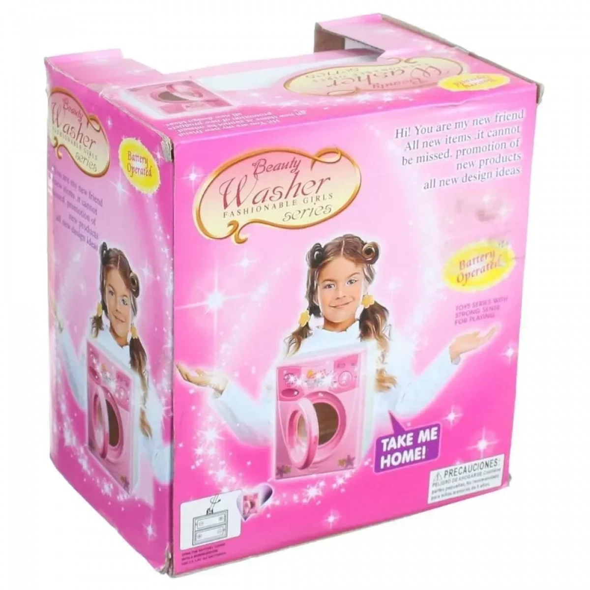 Παιδικό Πλυντήριο για Παιδιά 3+ σε Ροζ Χρώμα - Photo2