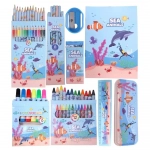 Παιδικό σετ ζωγραφικής 41 τμχ Sea animals - Photo1