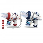 Πιστόλι για Σαπουνόφουσκες Bubble Gun με Πολύχρωμα Φώτα - Κόκκινο - Photo3