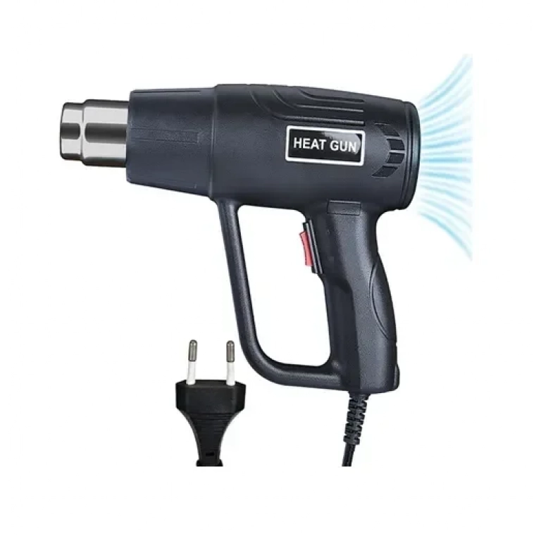Πιστόλι θερμού αέρα 650℃ 2000w HL18668-197 μαύρο