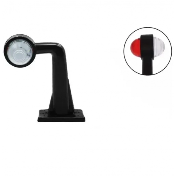 Πλευρικό φως LED όγκου αυτοκινήτου - φορτηγού 12V – 24V λευκό/κόκκινο