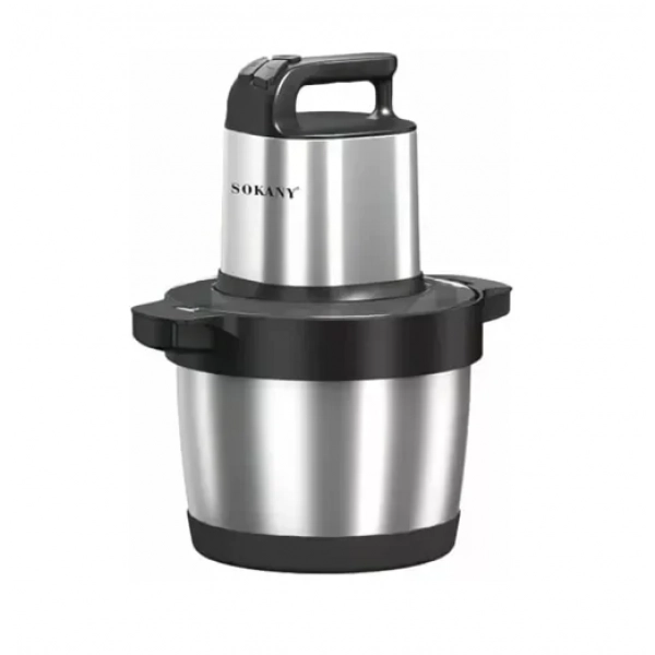 Πολυκόπτης multi 1500W με δοχείο 6.5lt Sokany SK-YM-7033 ασημί