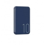 Power Bank ασύρματης φόρτισης 10000mAh 15W με θύρα USB-C Remax RPP-65 μπλε