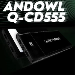 Power Bank γρήγορης φόρτισης 15000mAh Andowl Q-CD555 μαύρο - ροζ - Image 2
