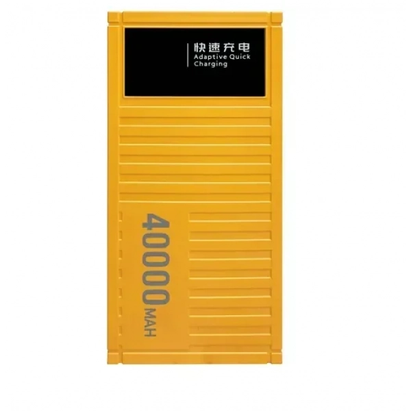 Power Bank γρήγορης φόρτισης 40000mAh Andowl Q-CD4000 - κίτρινο