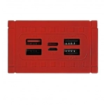 Power Bank γρήγορης φόρτισης 40000mAh Andowl Q-CD4000 - κόκκινο - Image 3