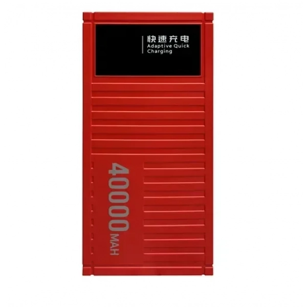 Power Bank γρήγορης φόρτισης 40000mAh Andowl Q-CD4000 - κόκκινο