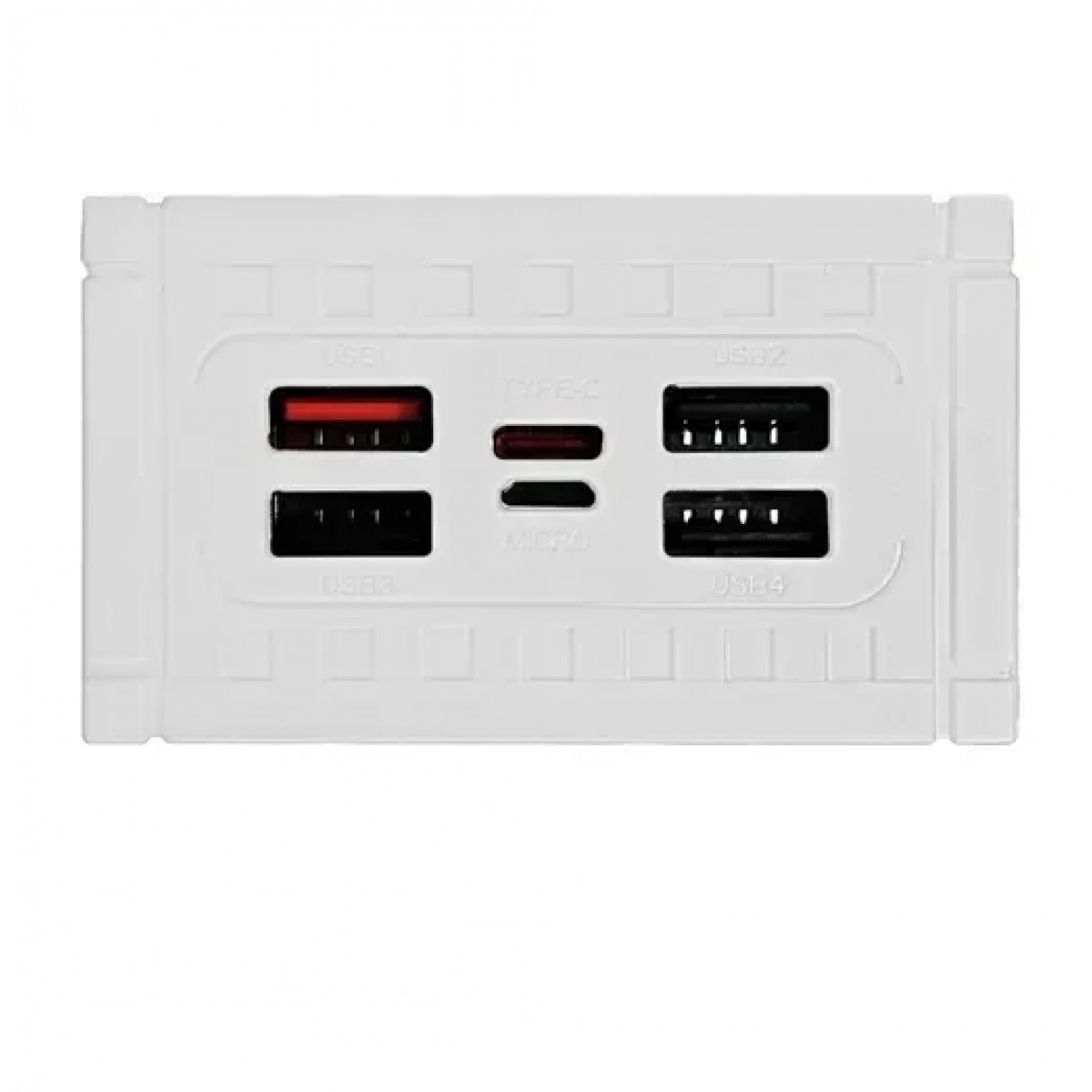Power Bank γρήγορης φόρτισης 40000mAh Andowl Q-CD4000 - λευκό - Image 3
