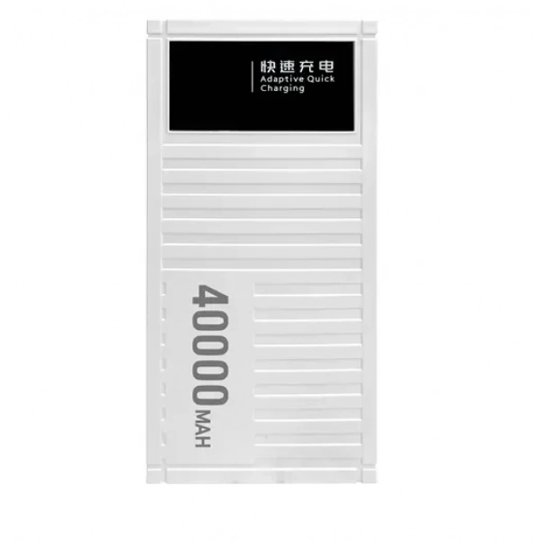 Power Bank γρήγορης φόρτισης 40000mAh Andowl Q-CD4000 - λευκό