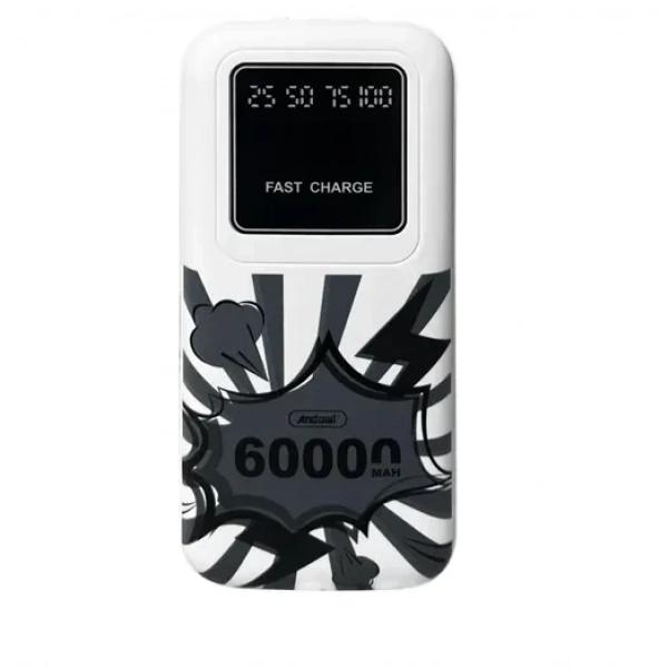 Power Bank γρήγορης φόρτισης 60000mAh Andowl Q-CD212 - λευκό