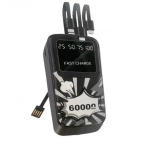 Power Bank γρήγορης φόρτισης 60000mAh Andowl Q-CD212 - μαύρο