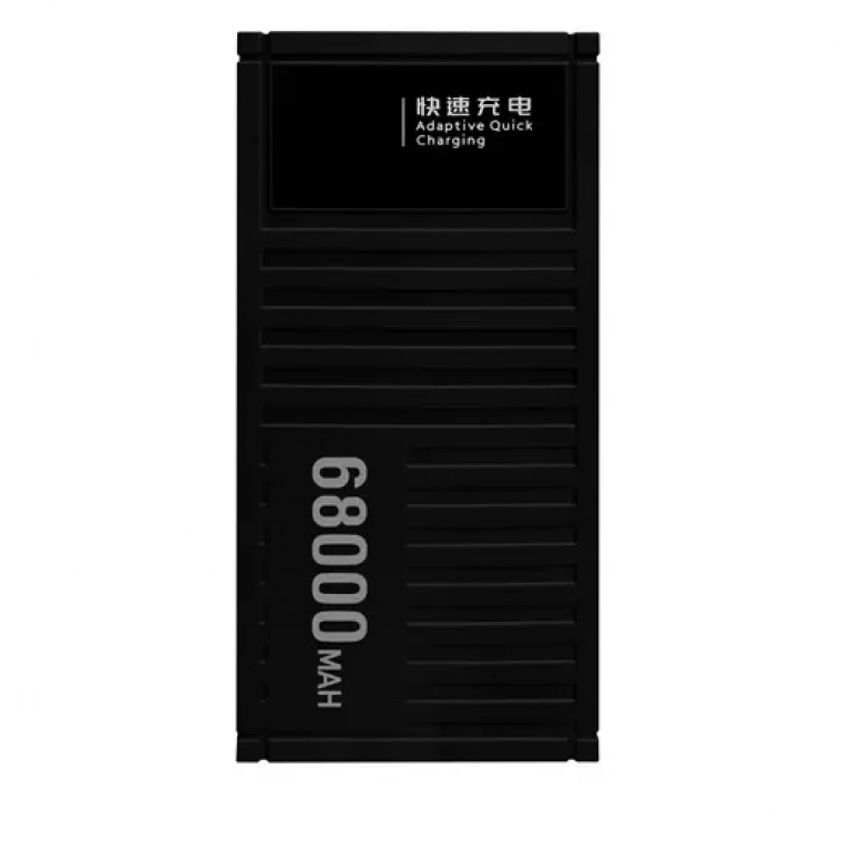 Power Bank γρήγορης φόρτισης 68000mAh Andowl Q-CD6500 - μαύρο
