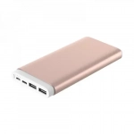 Power Bank με 2 θύρες USB-A και θύρα USB-C  EZRA PB03 10000mAh – ροζ - Image 2