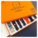 S100 Ultra Smartwatch Σετ 7 σε 1 - Λευκό