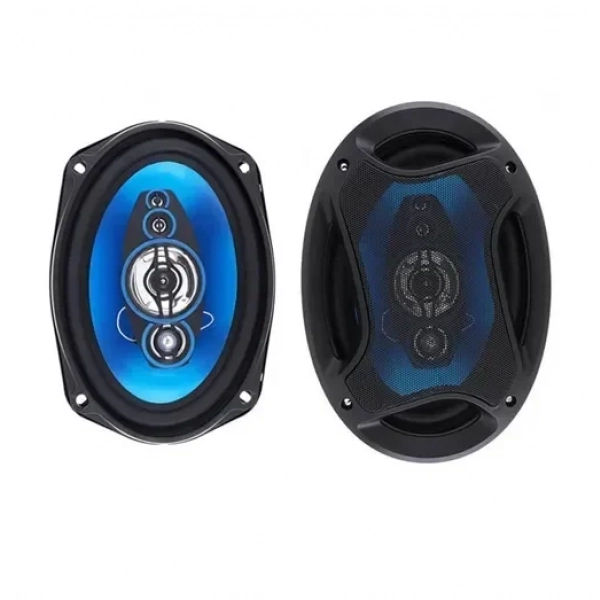 Σετ ηχεία αυτοκινήτου 6×9″ με 75W RMS 3 δρόμων Pervoi CTC-6971