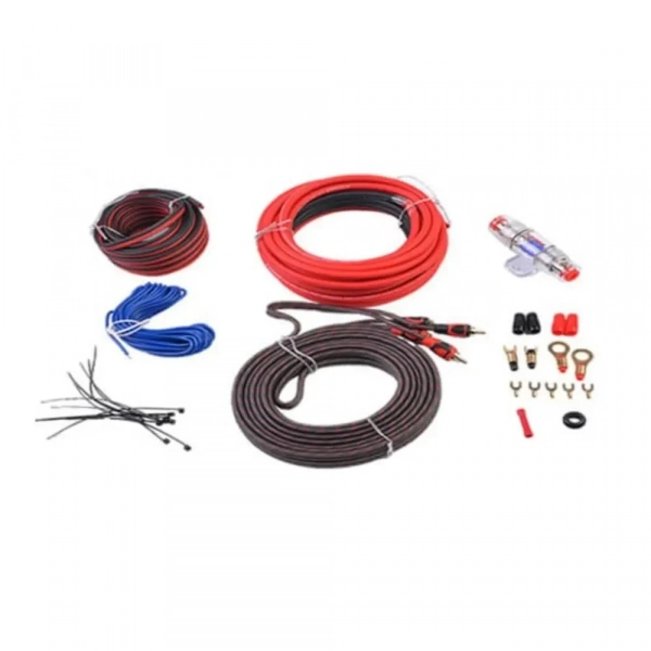 Σετ Καλωδίωσης Ενισχυτή Αυτοκινήτου 8 AWG PERVOI CTC-74AG - Photo1