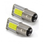 Σετ LED λάμπες αυτοκινήτου Canbus 6000K 12V λευκό 3 όψεων 4 SMD 2τμχ. W14724