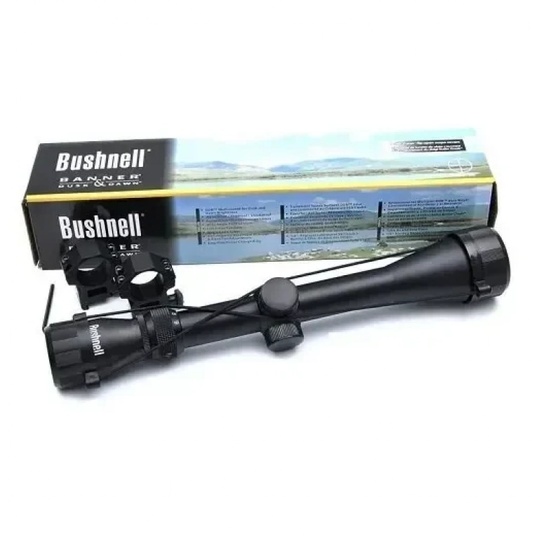 Σκοπευτικό Bushnell 3.9x40 για στόχευση & σκοποβολή - μαύρο