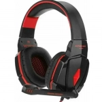 Στερεοφωνικά ακουστικά KOTION EACH G4000 USB Gaming Headset – κόκκινο/μαύρο - Image 2