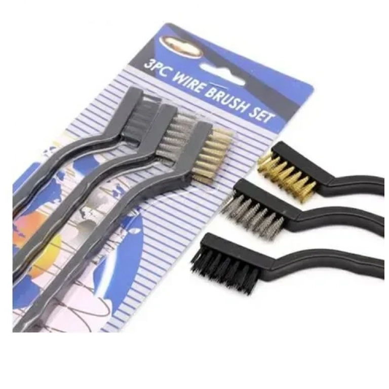 Συρμάτινες βούρτσες 3 τεμάχια Wire Brush Set