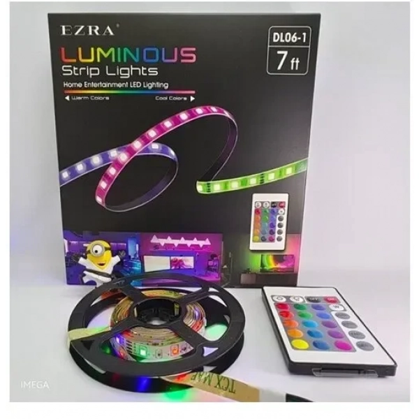 Ταινία LED εσωτερικού χώρου RGB 7ft EZRA DL06-1